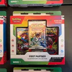 Pokemon TCG First Partner Illustration Collection Series 1 New Sealed (Lot of 6) - Image 4