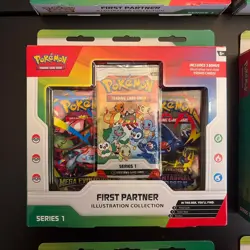 Pokemon TCG First Partner Illustration Collection Series 1 New Sealed (Lot of 6) - Image 5
