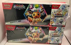 Pokemon Prismatic Evolutions Booster Bundle with Surprise Box - Image 2