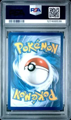 2019 Pokemon Mew SM215 Black Star Promos Hidden Fates Pin Coll. Holo PSA 8 - Image 2