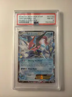 Ash-Greninja EX | XY133 Promo | PSA 8 | POKEMON - Image 1