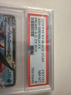 Ash-Greninja EX | XY133 Promo | PSA 8 | POKEMON - Image 4