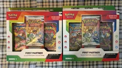 Pokemon First Partner Illustration Series 1 Boxes 5X - Image 2