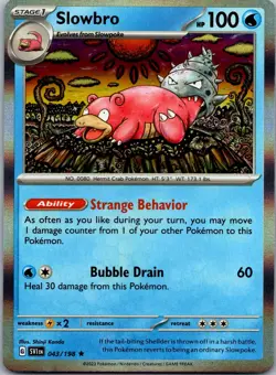Slowbro 043/198 - SV01: Scarlet & Violet Base Set Pokemon TCG NM Holofoil - Image 1