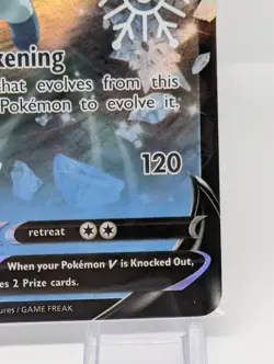 Sealed Pokemon Glaceon V 040/203 - Snowflake Stamp - Promo - Near Mint SEALED - Image 5