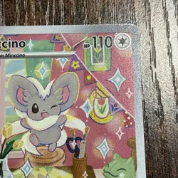 Pokemon TCG Cinccino SV-Temporal Forces 183/162 Illustration Rare Mint Condition - Image 3