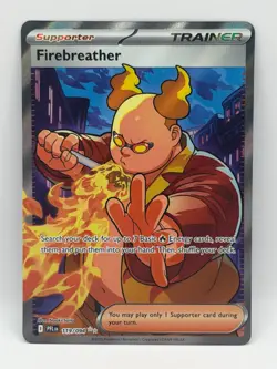 Firebreather 119/094 Phantasmal Flames NM Ultra Rare Holo Pokemon TCG - Image 1