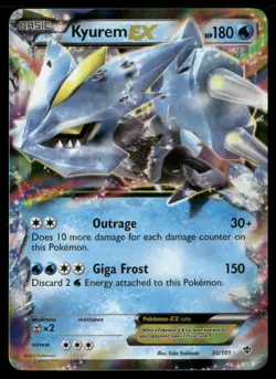 Kyurem EX #30/101 Plasma Blast Pokemon (1B) - Image 1