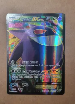 Gengar EX (114 Full Art) 114/119 XY - Phantom Forces Holo - Pokemon TCG - Image 4