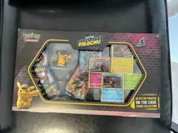 Pokemon TCG Detective Pikachu On The Case Figure Collection - Factory Sealed - Image 1