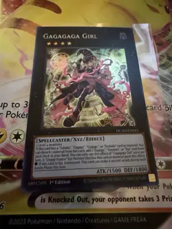 Gagagaga Girl Secret Rare DUAD-EN043 Duelist's Advance NM YuGiOh - Image 2