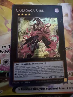 Gagagaga Girl Secret Rare DUAD-EN043 Duelist's Advance NM YuGiOh - Image 3