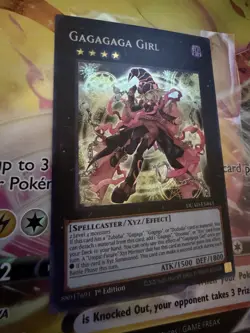 Gagagaga Girl Secret Rare DUAD-EN043 Duelist's Advance NM YuGiOh - Image 4