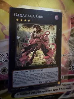Gagagaga Girl Secret Rare DUAD-EN043 Duelist's Advance NM YuGiOh - Image 5