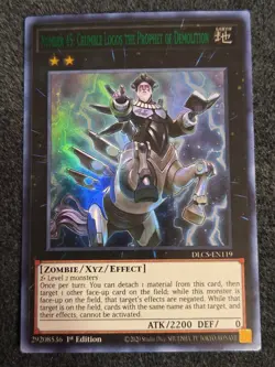 Number 45: Crumble Logos the Prophet of Demolition (Green) DLCS-EN119 Yugioh - Image 1