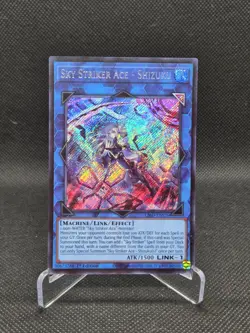 Yu-Gi-Oh! Sky Striker Ace - Shizuku L26D-ENS26 Link Effect Holo 1st Ed Konami - Image 1