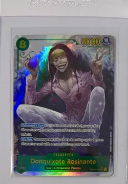One Piece OP04 Kingdoms of Intrigue SEC Alt Art Donquixote Rosinante OP04-119 - Image 1