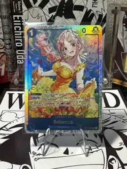 Bandai One Piece Card Game Rebecca (OP15-053)Adventure on Kami's Island Foil - Image 1