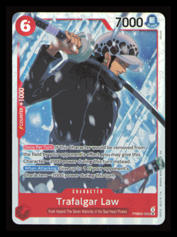 One Piece Trafalgar Law - PRB02-002 - Premium Booster -The Best- Vol. 2 NM TCG - Image 1