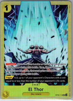 El Thor (Premium Card Collection -Best Selection Vol. 2-) OP05-114 - NM - Image 1