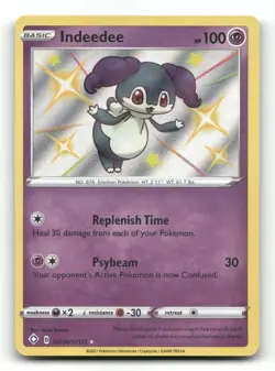 Indeedee SV059/SV122 - Shining Fates Shiny Vault - Pokemon Card NM/M - Image 1