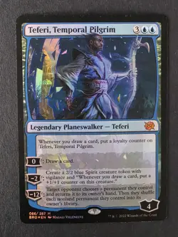 Teferi, Temporal Pilgrim #66 The Brothers' War Foil Mythic - Image 1