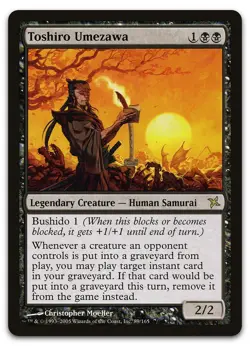 Toshiro Umezawa #89 (NM) Betrayers of Kamigawa BOK Magic MTG - Image 1