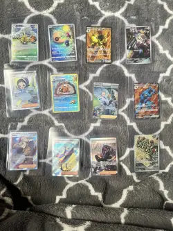 Lot Of 12 Pokemon Cards Exc/mint - Image 1