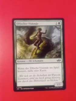 MAGIC THE GATHERING Elfischer Visionar 2024 Deutsch C0145 - Image 1