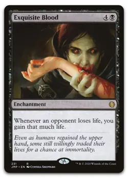 Exquisite Blood #231 (NM) Jumpstart JMP Magic MTG - Image 1