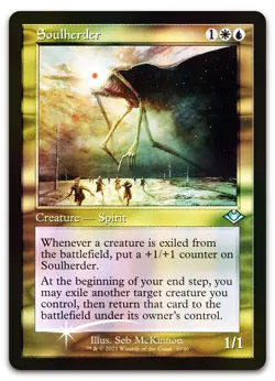 Soulherder (Retro Frame) #30 (Foil) (NM) Modern Horizons MH1 Magic MTG - Image 1
