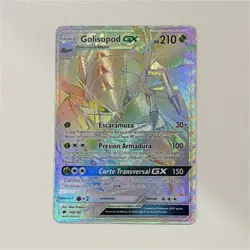 Pokemon Golisopod GX Full Art Secret Rare Holo 148/147 Burning Shadows Spanish - Image 1