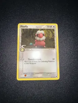 Pokemon TCG Flaaffy (Delta Species) 30/101 Dragon Frontiers Yuka Morii NM/LP - Image 1