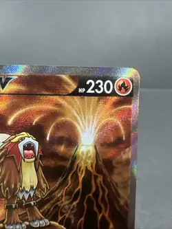 Entei v Alt Art Crown Zenith: Galarian Gallery Pokemon GG36/GG70 Near Mint - Image 3