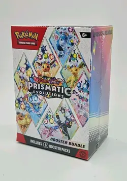 Pokemon TCG: S&V Prismatic Evolutions Factory Sealed Booster Bundle Box - Image 1
