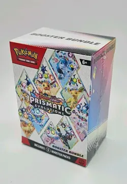 Pokemon TCG: S&V Prismatic Evolutions Factory Sealed Booster Bundle Box - Image 3