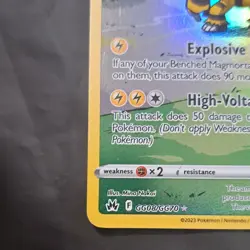 Pokemon TCG Electivire GG08/GG70 Crown Zenith Ultra Rare Holo 140 HP - Image 4