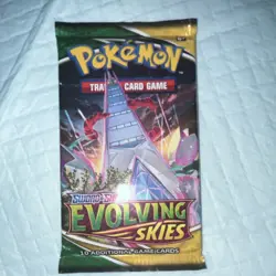 Pokemon Sword & Shield Evolving Skies Booster Pack 10 Cards English - Image 1