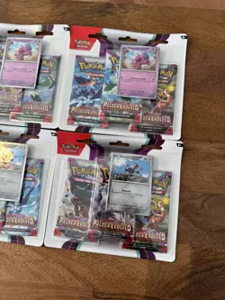 X6 Pokemon TCG Scarlet & Violet Paldea Evolved Triple Blister Pack ✅ Brand New! - Image 5