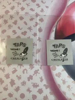 2001 Taps Gold Holo Gyrados Magikarp Pog Stickers Pokemon Non-TCG - Image 4