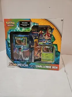 Pokemon TCG Sun & Moon GX Challenge Box Decidueye Card Holo Factory Sealed - Image 1