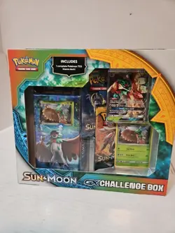 Pokemon TCG Sun & Moon GX Challenge Box Decidueye Card Holo Factory Sealed - Image 3