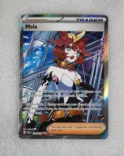 Mela 236/182 NM/M SV04 PAR Paradox Rift Full Art Trainer Pokemon TCG - Image 1