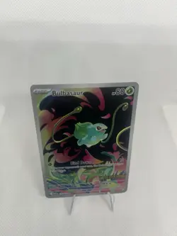 Bulbasaur 133/132 Full Art Mega Evolution Pokemon Card Mega Stamp Promo - Image 5