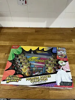 Pokemon TCG: Ascended Heroes Premium Poster Collection Mega Gardevoir 🆕 - Image 1