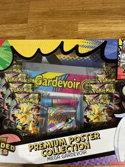 Pokemon TCG: Ascended Heroes Premium Poster Collection Mega Gardevoir 🆕 - Image 3