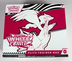 Pokemon TCG White Flare ETB Elite Trainer Box New/Sealed 9 PACKS - Image 1