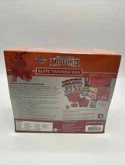 Pokemon Sword & Shield - Battle Styles Elite Trainer Box (Red) ETB New, sealed - Image 3