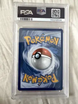 Pokemon TCG Team Rockets Moltres EX Card 229/182 PSA 9 - Image 2