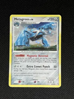 Pokemon Metagross Holo Rare 10/146 Legends Awakened 120 HP Extra Comet Punch - Image 1
